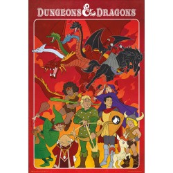 PLAKAT DUNGEONS AND DRAGONS...
