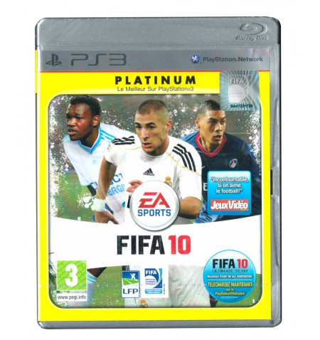 FIFA 10 PS3 PLATINUM EDITION